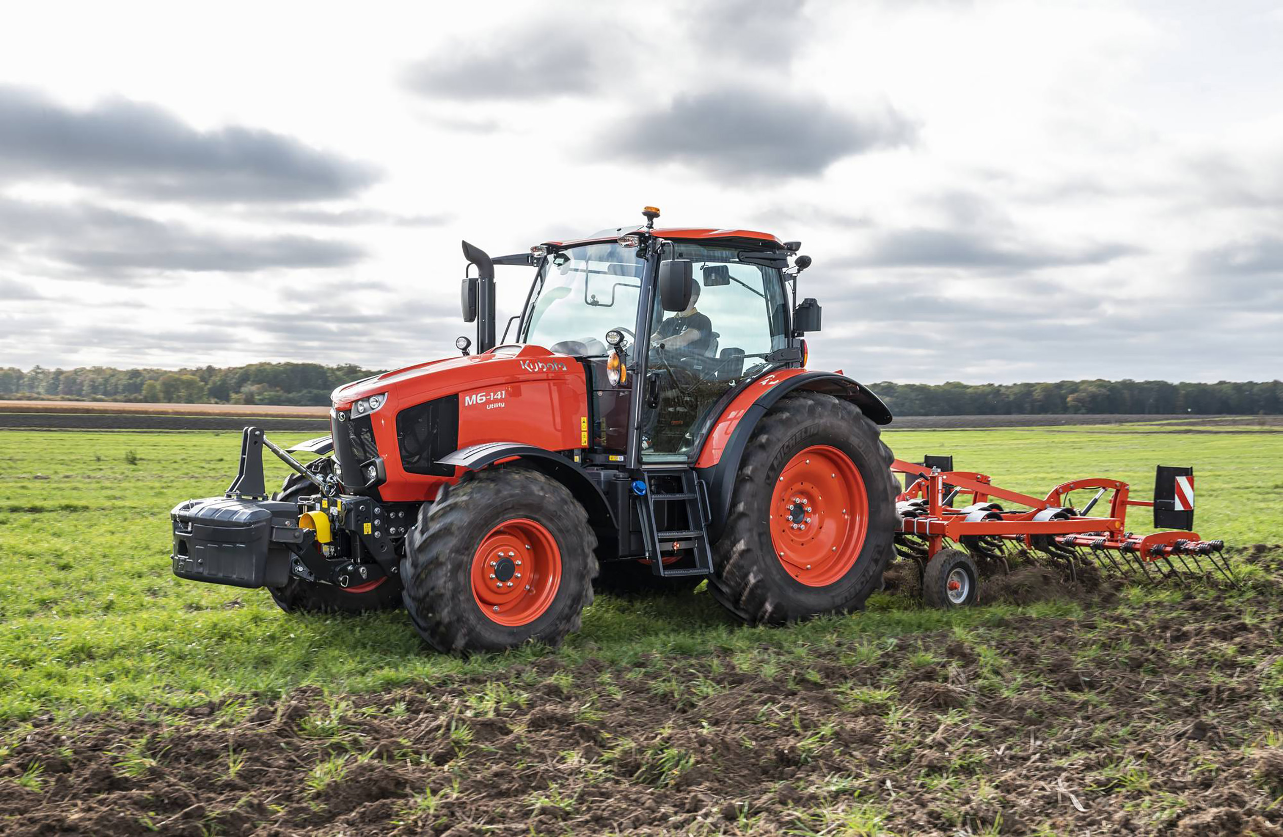 Kubota Introduces M Utility Series Tractor Wheels And Fields