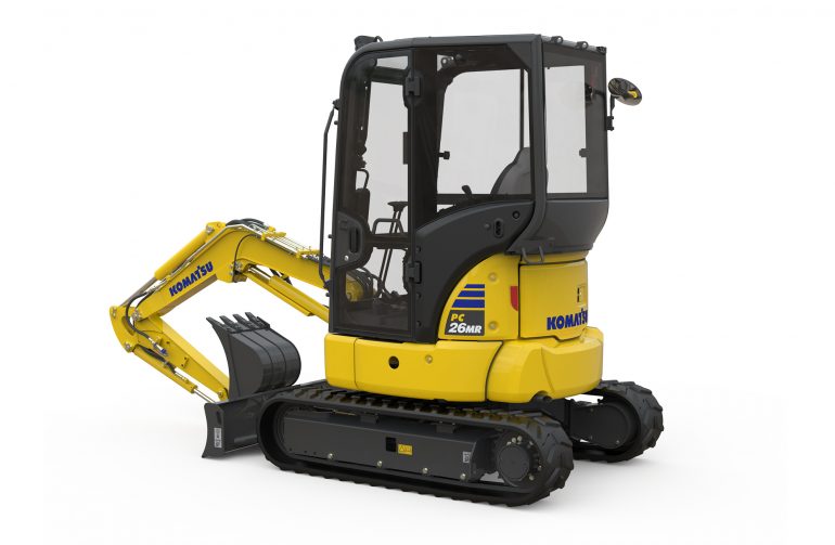 Komatsu upgrades mini diggers range – Wheels and Fields